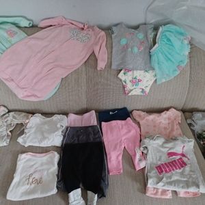 Baby girl clothes 0-9 months